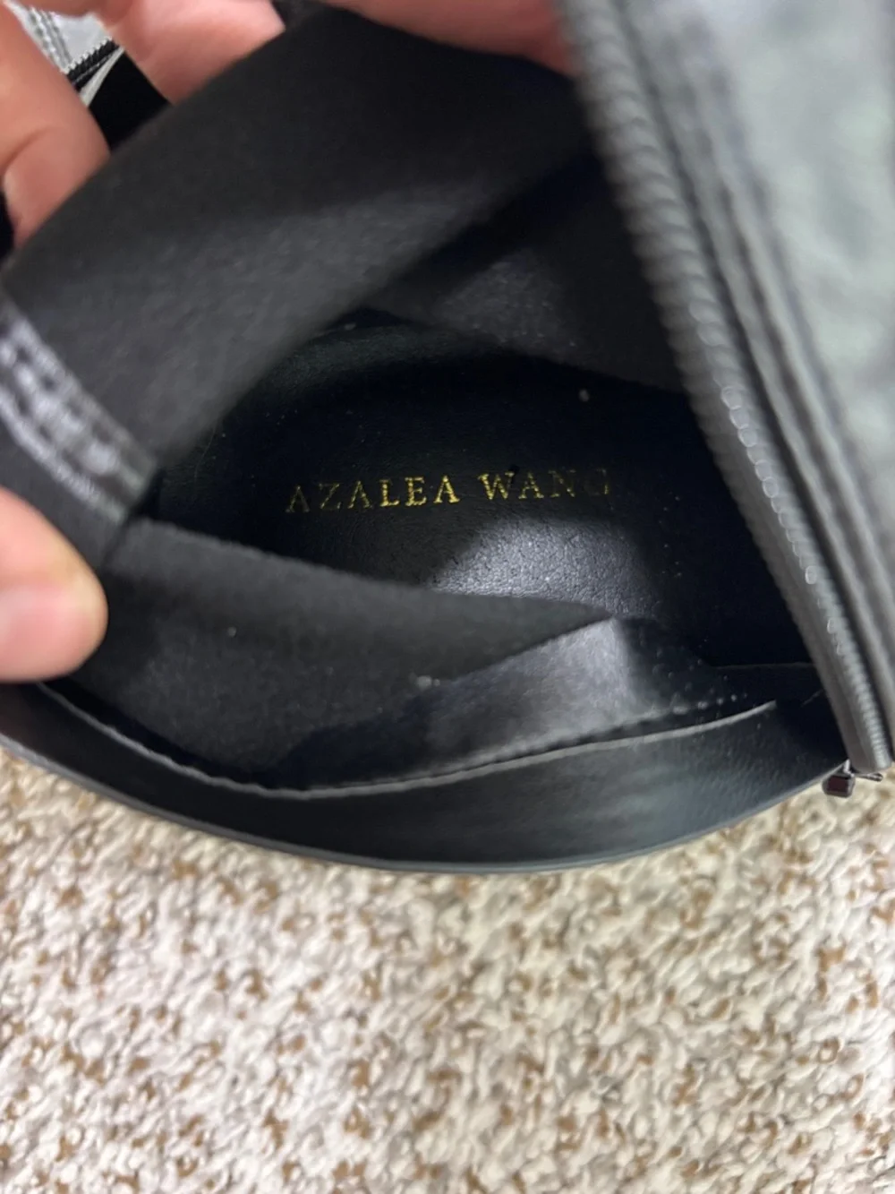 AZALEA WANG Naomi CENTERPIECE 4 WAY STRETCH BOOT IN GREEN - Picture 5 of 7
